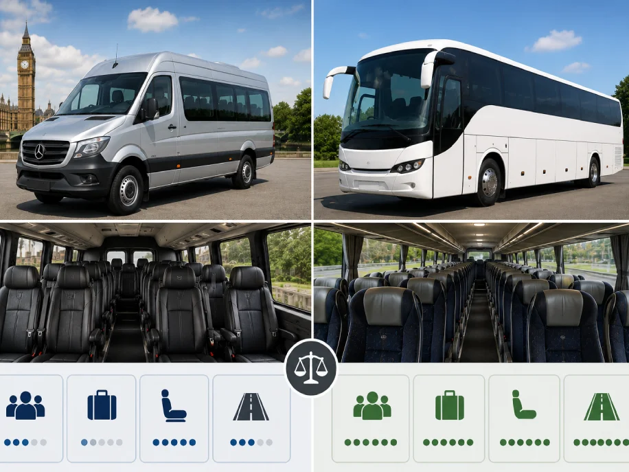 Difference Between Minibus & Coach